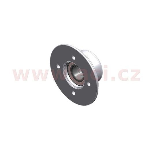 NÁBOJ NEBRŽDĚNÝ KNOTT 4X100 (S OSAZENÍM) VČ. LOŽISKA ORIGINÁL