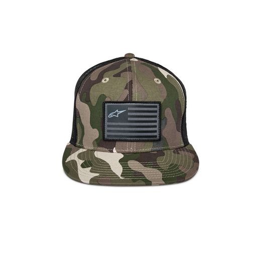 ŠILTOVKA FLAG FLAT, ALPINESTARS (ZELENÁ CAMO/ČERNÁ)