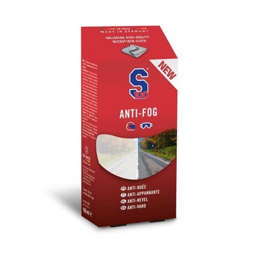 S100 ANTI-FOG VČETNĚ UTĚRKY Z MIKROVLÁKNA 100 ML