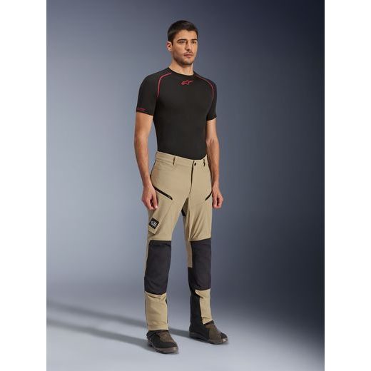 NOHAVICE EXPLORE AST, ALPINESTARS (SVETLE HNĚDÁ/ČERNÁ) 2026