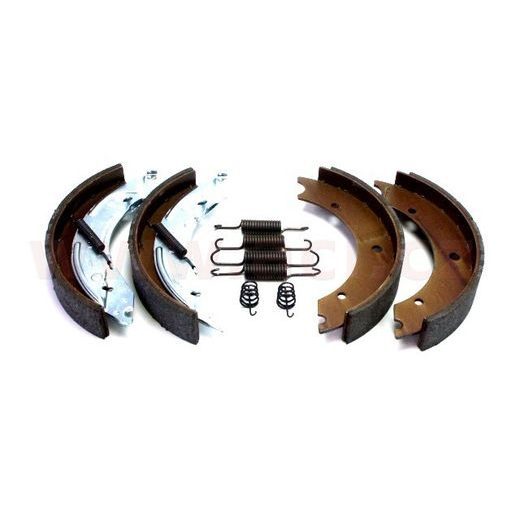 BRZDOVÉ ČELISTI PRO VNITŘNÍ PRŮMĚR BUBNU 250 MM, ŠÍŘE 40 MM, SADA NA 2 KOLA KNOTT