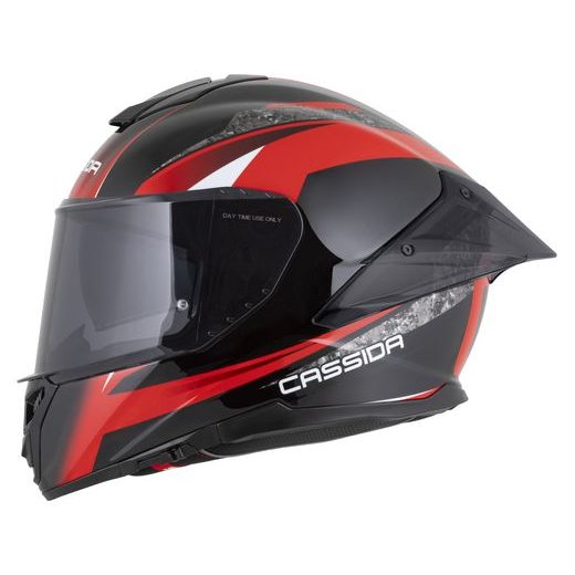 PRILBA INTEGRAL GTS 2.1 MEGA, CASSIDA (ČERNÁ/ČERVENÁ/BÍLÁ) PLEXI S PRÍPRAVOU PRE PINLOCK 2026
