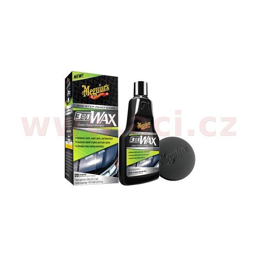 MEGUIARS 3V1 WAX - LEŠTENKA S VOSKOM, 473 ML