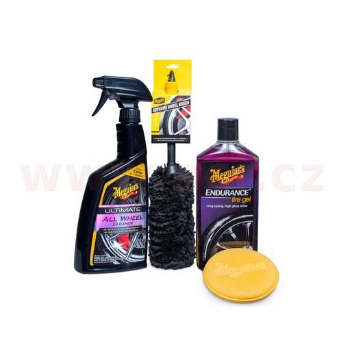 MEGUIAR'S SADA NA UMÝVANIE A OCHRANU KOLIES A PNEUMATÍK WHEEL &AMP; TIRE KIT SADA