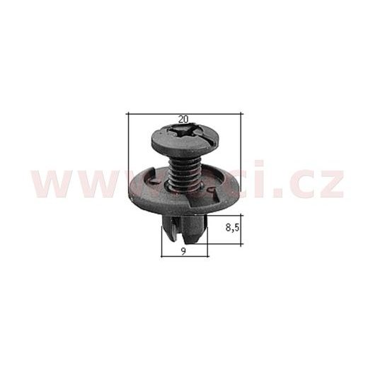 PLASTOVÝ NÝTEK (SADA 10 KS)