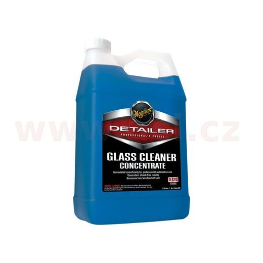 MEGUIAR'S GLASS CLEANER CONCENTRATE - PROFESIONÁLNE ČISTIČ SKLENĚNÝCH PLOCH, 3,78 L