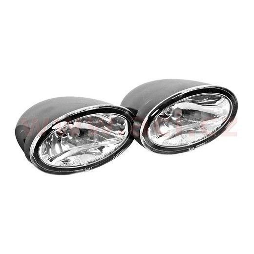 PŘÍDAVNÉ SVĚTLO DÁLKOVÉ OVÁLNÉ ČIRÉ SADA (117X73 MM) FF 50 HELLA