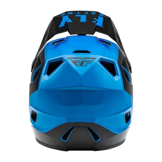 CYKLO PŘILBA RAYCE, FLY RACING - USA (ČERNÁ/MODRÁ)