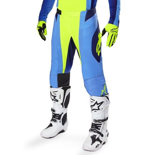 NOHAVICE TECHSTAR MELT, ALPINESTARS (ŽLTÁ FLUO/MODRÁ) 2025