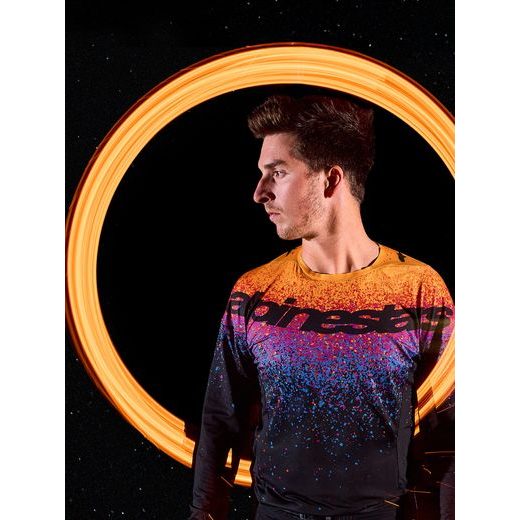 DRES SUPERTECH LIMITOVANÁ EDÍCIA BLACK HOLE, ALPINESTARS (ČERNÁ/MULTICOLOR) 2026