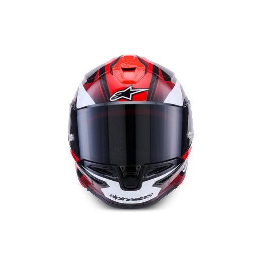 PRILBA S-R7 KINETIS, ALPINESTARS (ČERNÁ/ČERVENÁ/BÍLÁ) 2026