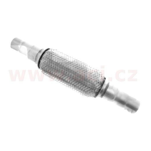 PRUŽNÝ ČLEN VÝFUKU PREMIUM, VNITŘ. PRŮMĚR 45/48/55 MM / DÉLKA PR. ČLENU 200 MM / CELKOVÁ DÉLKA 400 MM