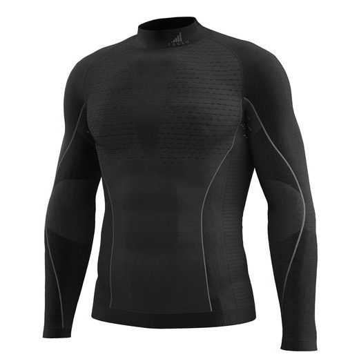 FUNKČNÉ TRIKO S DLHÝM RUKÁVOM K-THERMO, PÁNSKE TECSO (ČIERNA, ŠEDÁ)