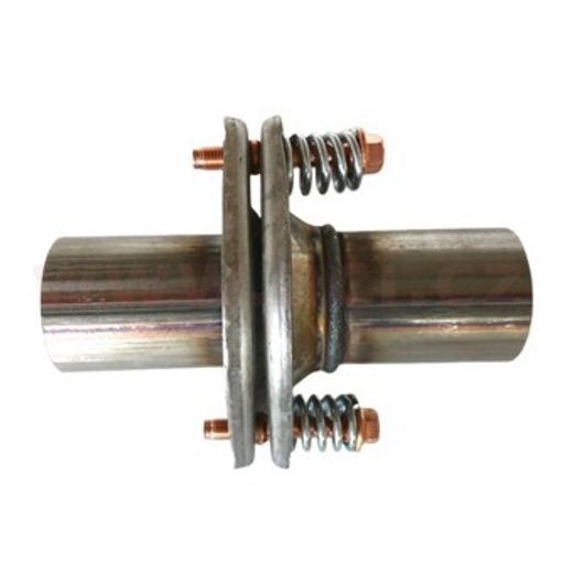 UNIVERZÁLNÍ NÁHRADA SPOJENÍ VÝFUKŮ PŘÍRUBOU NEREZ, VNĚJŠÍ PR. TRUBKY 65 MM UNIVERSAL, TLOUŠŤKA 1,5MM