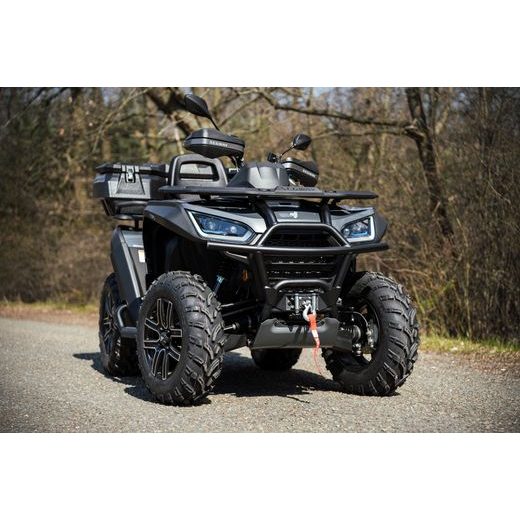 XRW FRONT BUMPER ALU SX1 BLACK - SEGWAY SNARLER AT6 S/L (2021-2022)