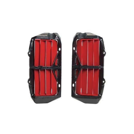 ŽALUZIE CHLADIČA ZVĚTŠENÉ GAS GAS, RTECH (ČERVENÉ, PÁR)