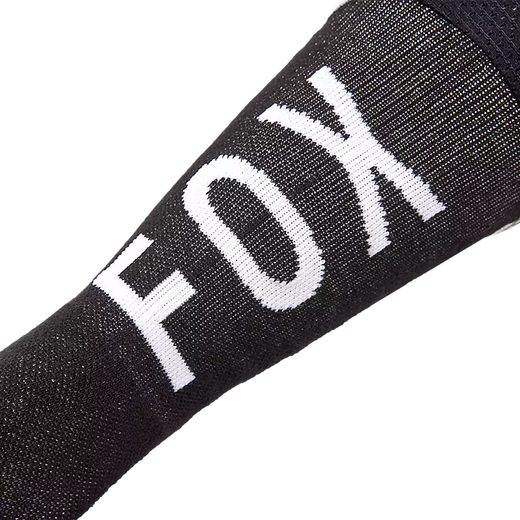 FOX FLEXAIR FRACTURE KB SOCK, WHITE/BLACK
