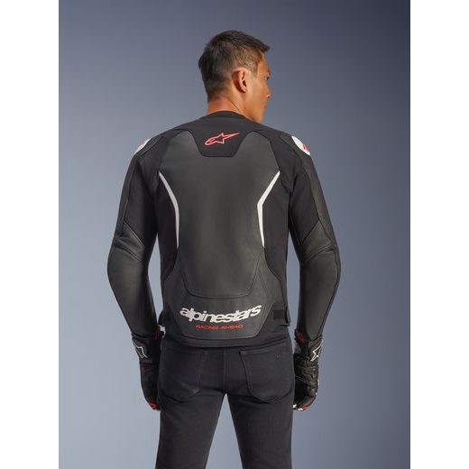 BUNDA GP FORCE V2, ALPINESTARS (ČERNÁ/BÍLÁ/ČERVENÁ) 2026