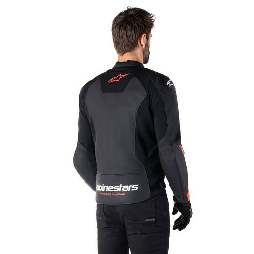 BUNDA FASTER 3, ALPINESTARS (ČERNÁ/ČERVENÁ FLUO) 2026