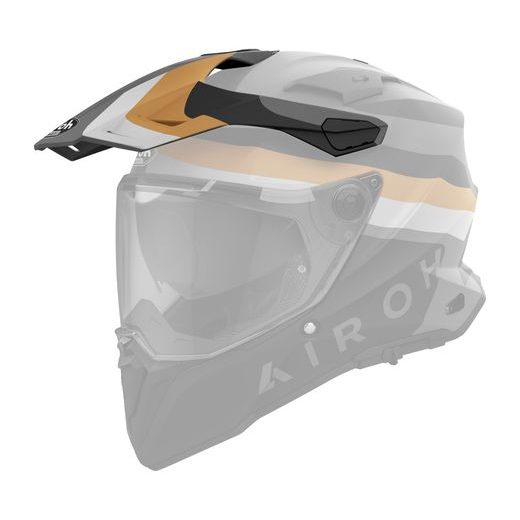 ŠILT PRE PRILBU COMMANDER 2, AIROH (DOOM - ZLATÝ MATNÝ)