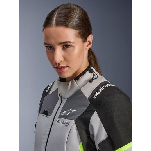 BUNDA STELLA ANDES V4 DRYSTAR, ALPINESTARS, DÁMSKA (TMAVO ŠEDÁ/SVĚTLE ŠEDÁ/ČERNÁ/ŽLUTÁ FLUO) 2026