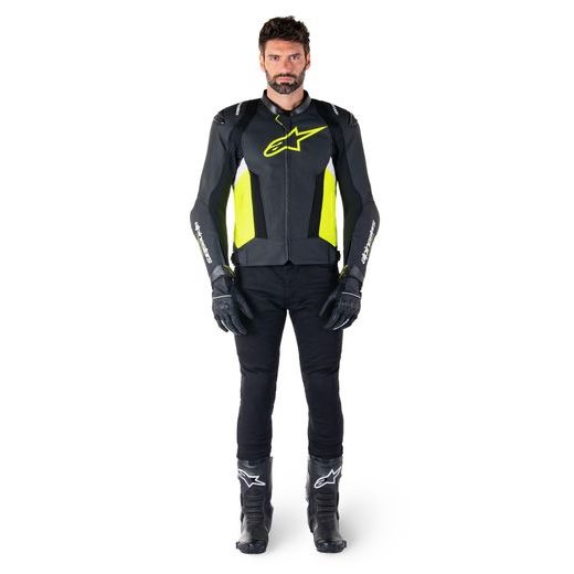 BUNDA MISSILE 3 AIRFLOW, ALPINESTARS (ČERNÁ/ŽLUTÁ FLUO/BÍLÁ) 2026