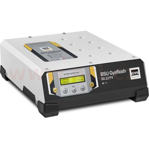 NABÍJEČKA/STABILIZOVANÝ ZDROJ GYSFLASH 50.12 HF FV 12 V, 10-600 AH, 50 A, KABELY 2.5 M, MENU V ČEŠTINĚ