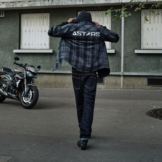 KOŠELE MO.ST.EQ TARTAN, ALPINESTARS (ŠEDÁ/ČERNÁ) 2026