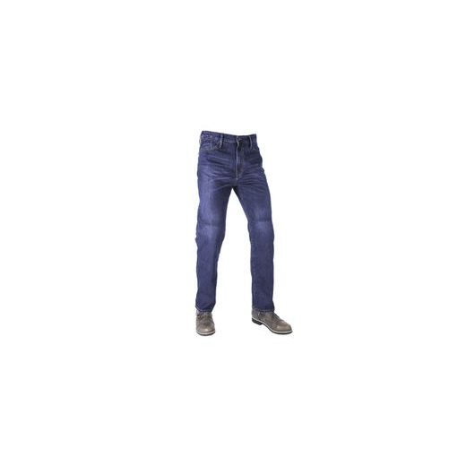 SKRÁTENÉ NOHAVICE ORIGINAL APPROVED JEANS SLIM FIT, OXFORD, PÁNSKE (SEPRANÁ MODRÁ)