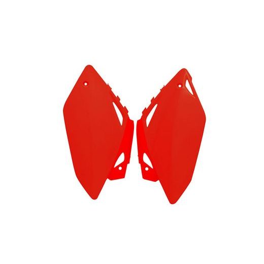 BOČNÉ ČÍSLOVÉ TABUĽKY HONDA, RTECH (ČERVENÉ)