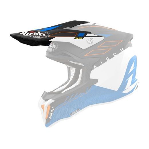 ŠILT PRE PRILBU STRYCKER, AIROH (SKIN - MODRÝ MATNÝ)