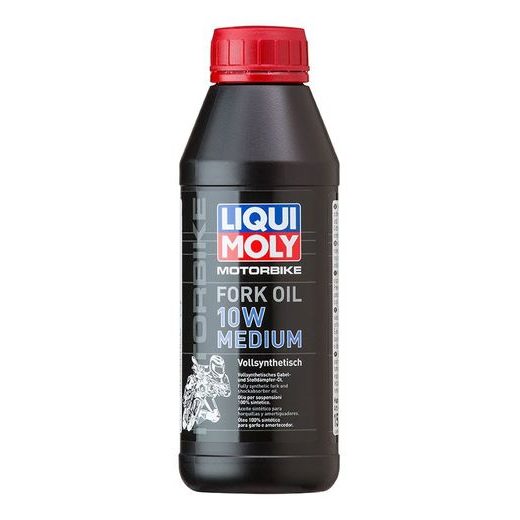 LIQUI MOLY MOTORBIKE FORK OIL 10W MEDIUM - OLEJ DO TLUMIČŮ PRO MOTOCYKLY - STŘEDNÍ 500 ML