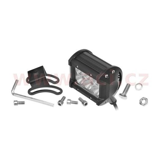 LED PRACOVNÍ SVĚTLO 18 W, NAPĚTÍ 9-36 V, (6X3 W CREE), SVĚT. TOK 1440 LM, (95X77 MM), ŠIRŠÍ PAPRSEK