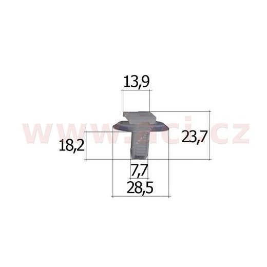 PLASTOVÁ PŘÍCHYTKA (SADA 5 KS)