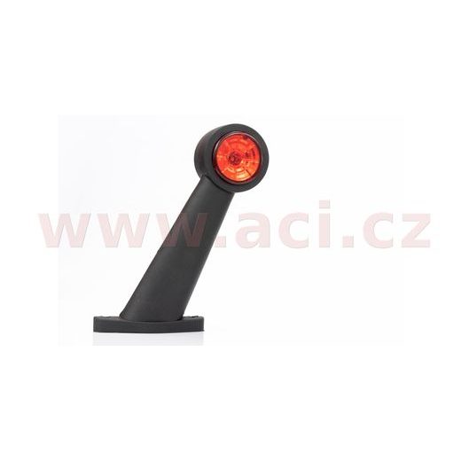 POZIČNÍ SVĚTLO LED (118X45 MM) KOMBINACE 2V1 S GUMOVÝM DRŽÁKEM, KABEL 0,5 M, L=P