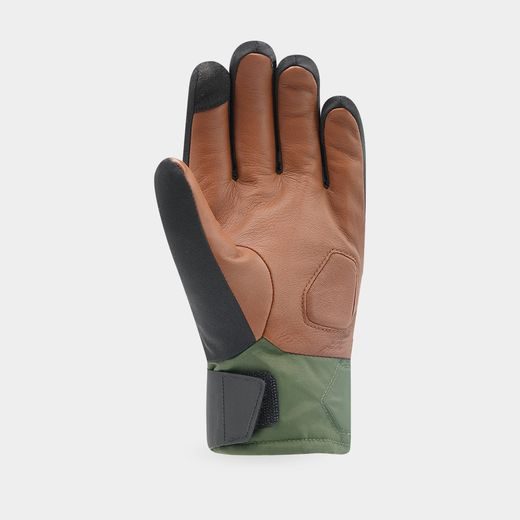 RUKAVICE TROOP 4, RACER (ČERNÁ/KHAKI)