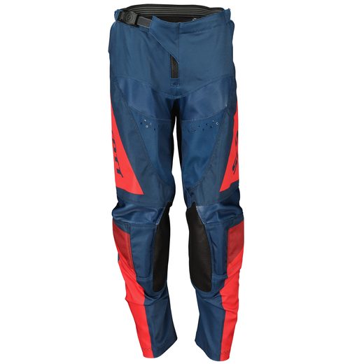 PANT EVO TRACK JUNIOR DARK BLUE/NEON RED
