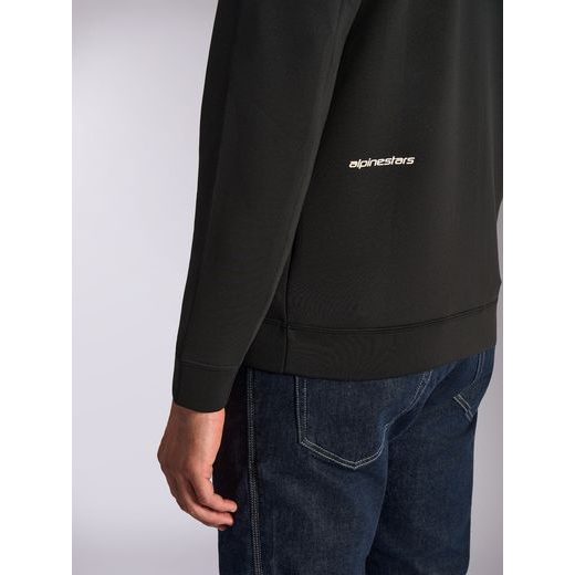 MIKINA CYPHER HOODIE, ALPINESTARS (ČIERNA)