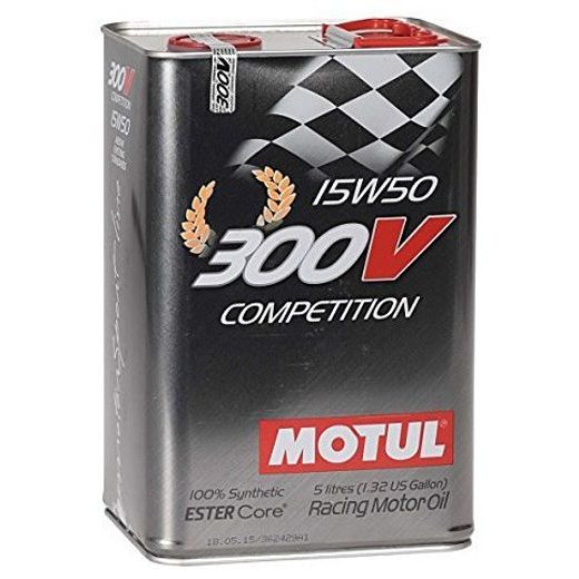 MOTUL 300V COMPETITION 15W-50, 5 L