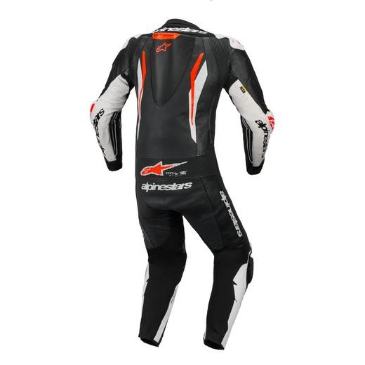 JEDNODIELNA KOMBINÉZA GP TECH V5, ALPINESTARS (ČERNÁ/BÍLÁ/ČERVENÁ FLUO) 2026