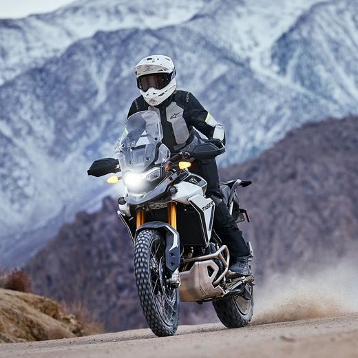 BUNDA STELLA ANDES AIR DRYSTAR, ALPINESTARS, DÁMSKA (SVETLE ŠEDÁ/TMAVĚ ŠEDÁ/ČERNÁ/ŽLUTÁ FLUO) 2026