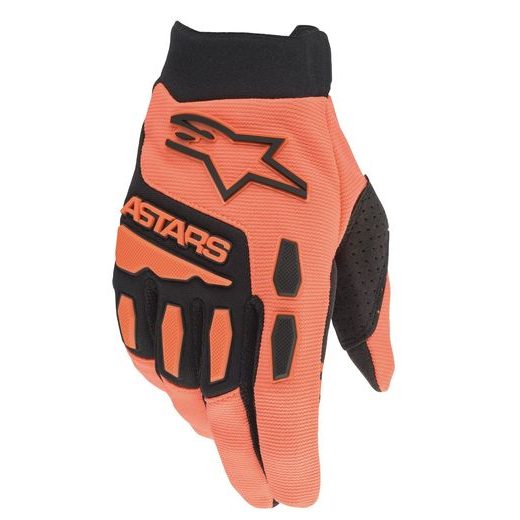 RUKAVICE FULL BORE, ALPINESTARS (ORANŽOVÁ/ČERNÁ) 2024