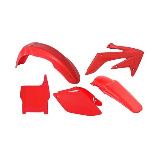 SADA PLASTOV HONDA, RTECH (ČERVENÁ, 5 DIELOV)