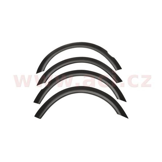 SADA PLASTOVÝCH LEMŮ BLATNÍKŮ (SEDAN) 4 KS