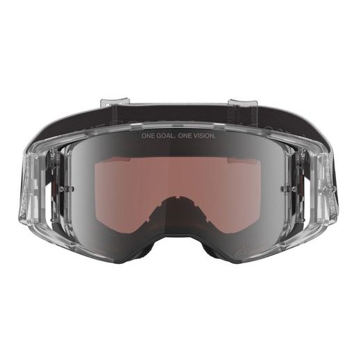 OKULIARE SUPERTECH VISION DNGR38 XXV, ALPINESTARS (ČERNÁ/STŘÍBRNÁ, ZRKADLOVÉ STRIEBORNÉ PLEXI) 2026