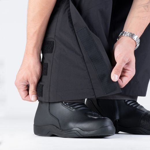 SKRÁTENÉ NOHAVICE RAIN SEAL PRE, OXFORD ADVANCED (ČIERNE)