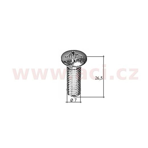 SAMOŘEZNÝ KŘÍŽOVÝ VRUT POZINK FE (SADA 10 KS)