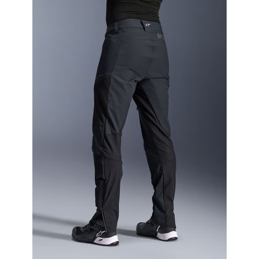 NOHAVICE TROOP-AIR PRE, ALPINESTARS (ČERNÁ/ČERNÁ) 2026