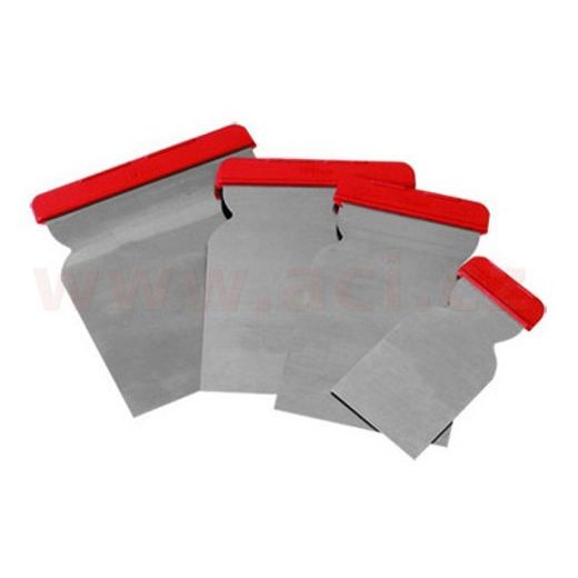 SADA 4 KS KOVOVÝCH STĚREK K NANÁŠENÍ TMELU