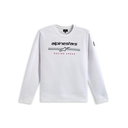 MIKINA BETTERN CREW, ALPINESTARS (BIELA)